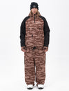 Men's Freestyle Mountain Camo Snow Suit – Bomber Jacket & Baggy Pants Set