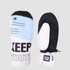 Cosone Unisex Letter Printed Waterproof Snow Mittens Gloves