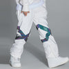 Women's Unisex Arctic Queen Glimmer Neon Light Cross X Snow Pants