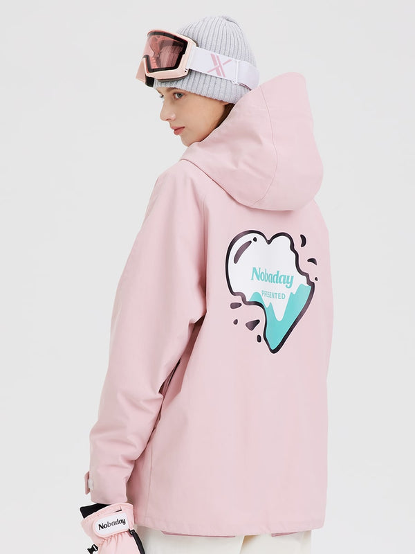 Women's Nobaday Juicy Candy Retro Anorak Snowboard Jacket