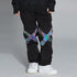 Women's Unisex Arctic Queen Glimmer Neon Light Cross X Snow Pants