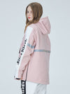 Women's Arctic Queen Winter Guide Stripe Reflective Smock Snow Jacket