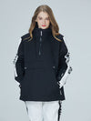 Women's Arctic Queen Winter Guide Stripe Reflective Smock Snow Jacket