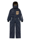 Men's Vector Nebula Spliced Denim Snowsuit One Piece