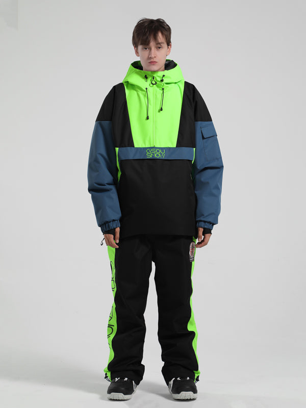 Men's Gsou Snow Unisex Reflective Freestyle Mountain Discover Snow Suits