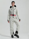 Women's Gsou Snow Padded Belt Ski Suit