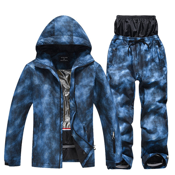 Men's Winter Outdoor Adventure Season Snow Jacket & Pants Set