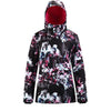 Women's SMN Mountain Fortune Colorful Print Snowboard Jacket