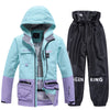 Women's Arctic Queen Winter Spot Snow Jacket & Pants Sets