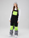 Women's Searipe Mountain Discover Colorblock Ski Pants Bibs