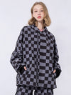 Women's RAWRWAR Checkerboard Snowboard Coach Jacket