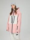 Women's Searipe Independent Colorblock Windbreaker Snow Jacket