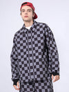 Women's RAWRWAR Checkerboard Snowboard Coach Jacket