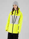 Women's Searipe Independent Colorblock Windbreaker Snow Jacket