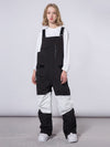 Men's Mutu Snow Winter Moment Block Snow Bibs Pants