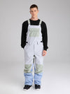 Men's Searipe Mountain Discover Colorblock Snow Pants Bibs