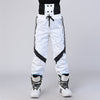 Men's RIIVIYELE Winter Powder Reflective Stripe Snow Pants