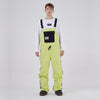 Women's RAWRWAR Winter Collective Large Pocket Stripe Snow Bibs Pants