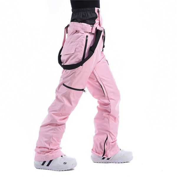 Women's RIIVIYELE Winter Sky Mountain Snow Pants Ski Bibs