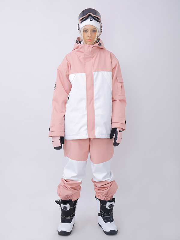 Snowflake Rander Women's Snowverb Alpine Ranger Colorblock Reflective Snow Suits ...