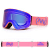 Pink Unisex Nandn Skyline Ski/Snowboard Goggles