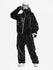 Men's Mountain Beast Black Paint Graphene 3L Snowsuit Sets